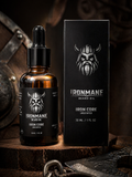IRONMANE Unscented Beard Oil – Iron Core Premium Hydration & Growth Support